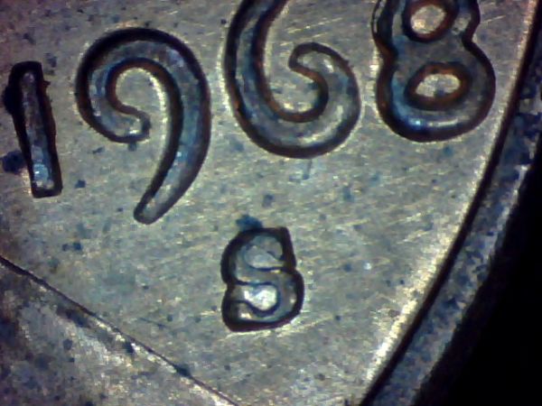 Metal-Filling-In-The-Mintmark-1968-S